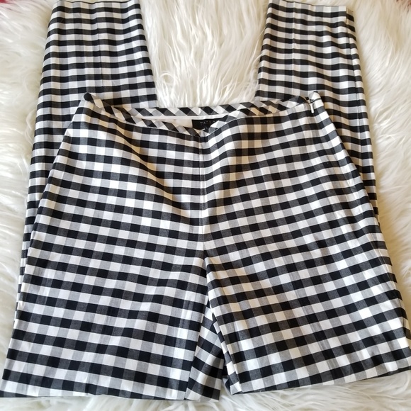 Talbots Buffalo Plaid Ankle Pants Size 4 - Picture 4 of 8